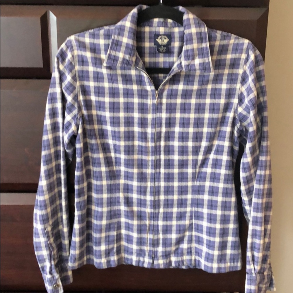 Dockers plaid top